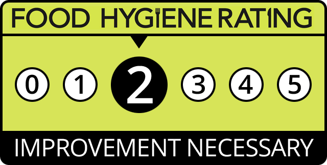 Food Hygiene Rating for KFC