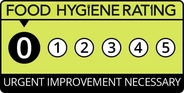 Food Hygiene Rating for 12 Beach Road